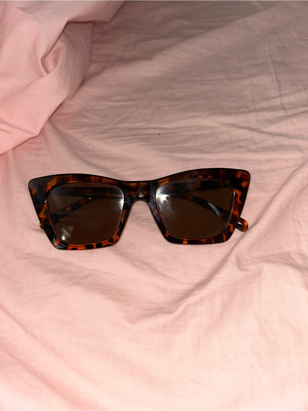 Tortoiseshell Cat-Eye Sunglasses - Women's Accessories